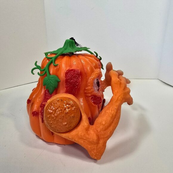Halloween 1994 Spearhead Boglins Pumpkin Shakin' Mutant  90s Prop Tested Works - Picture 6 of 9